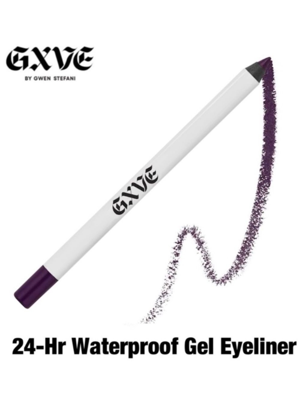GXVE LINE IT UP 24HR WATERPROOF GEL EYELINER PENCIL - Violet Timing (Purple) NEW